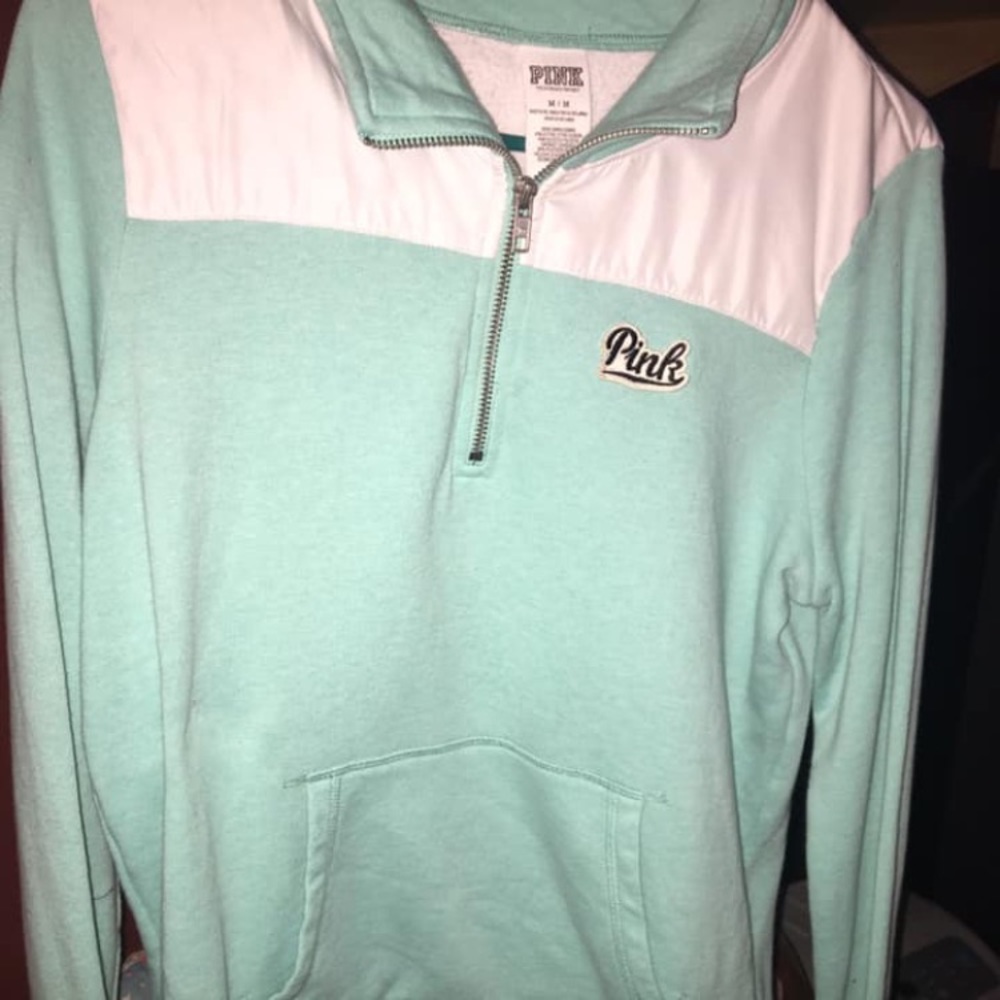 Turquoise Quarter Zip